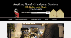 Desktop Screenshot of anythinggoes.info