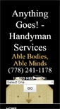 Mobile Screenshot of anythinggoes.info